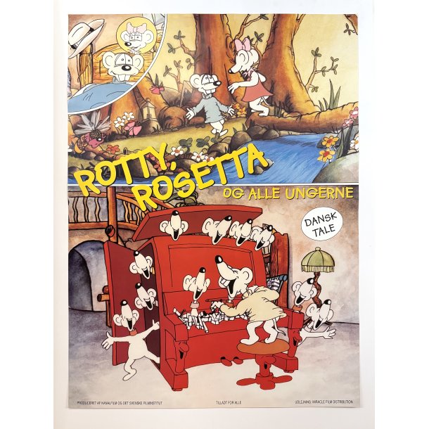 Rotty, Rosetta Og Alle Ungerne