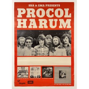 Original Plakat - Procol Harum