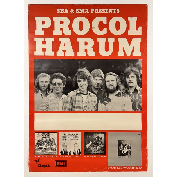 Original Plakat - Procol Harum