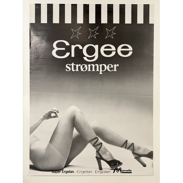 Original Plakat - Ergee Strmper