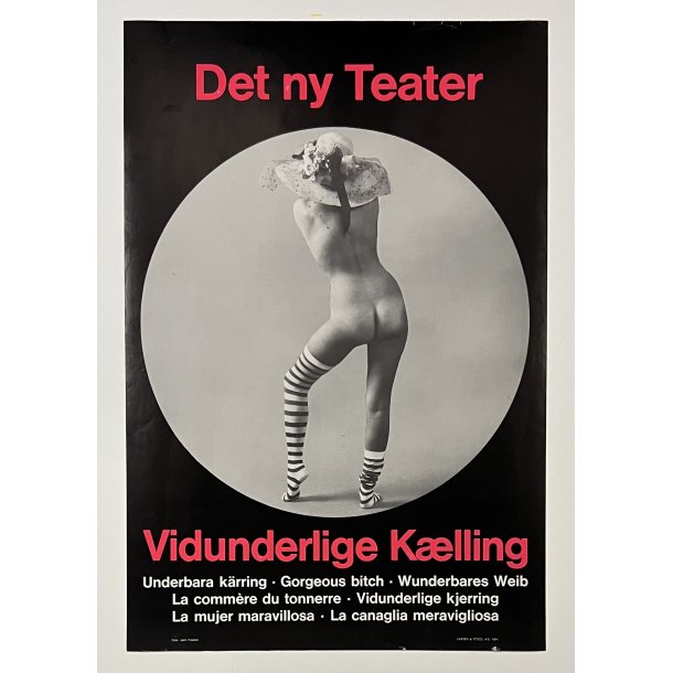 Original Plakat - Det Ny Teater, Vidunderlige Klling