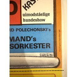 Original Vintage Plakat - Cirkus Benneweis 1986