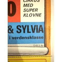 Original Vintage Plakat - Cirkus Benneweis 1979