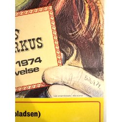 Original Vintage Plakat - Cirkus Benneweis 1974