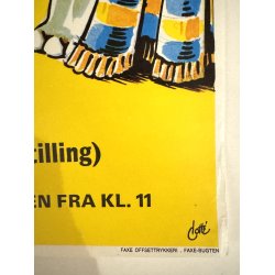 Original Vintage Plakat - Cirkus Benneweis, 85 rs jubilum i 1972