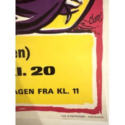 Original Vintage Plakat - Cirkus Benneweis 1973