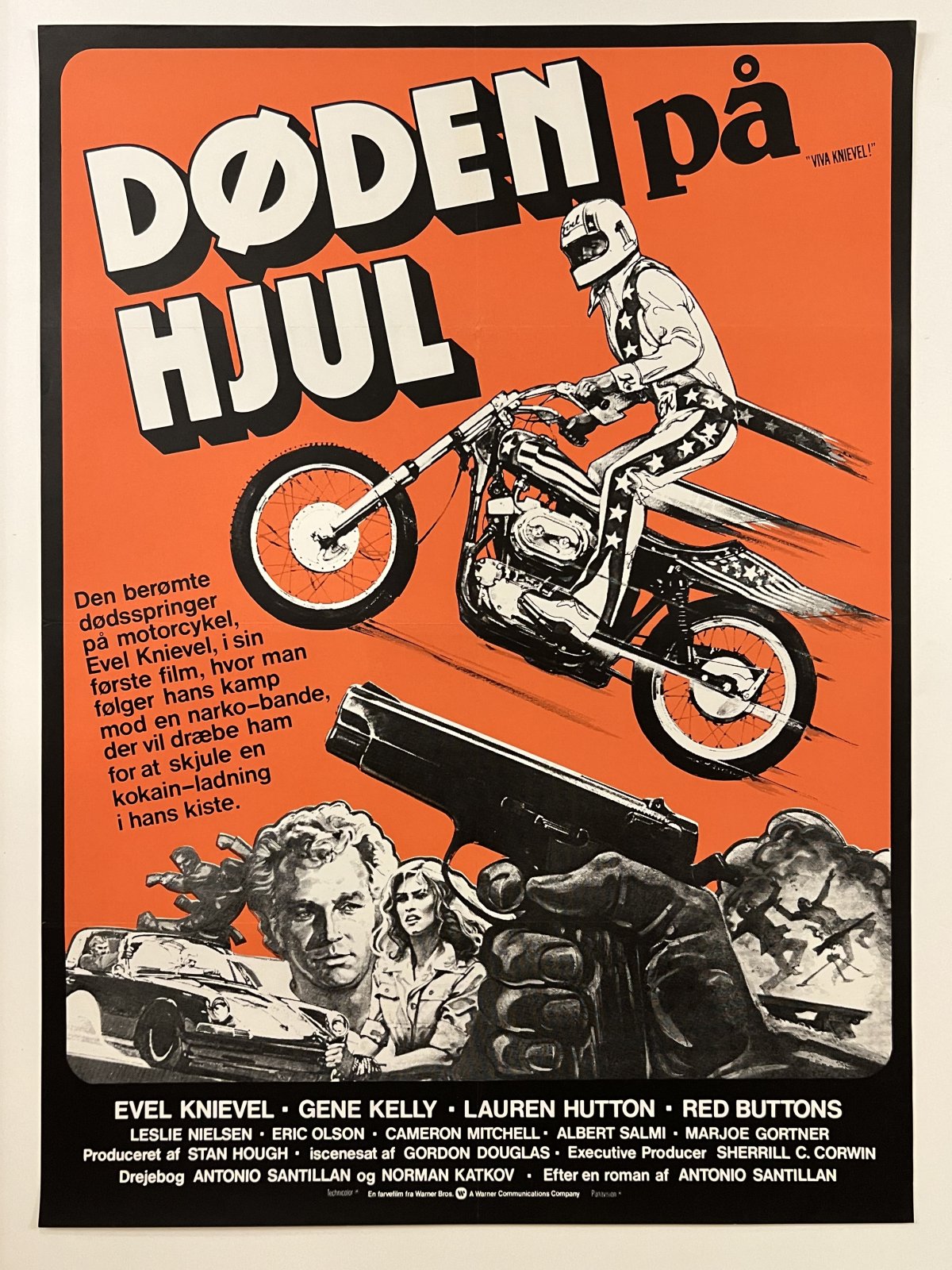 Døden På Hjul (Viva Knievel!) - 70'erne - FilmPlakaten.Com
