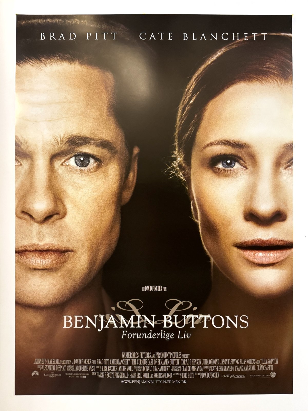 Benjamin Buttons Forunderlige Liv - 00'erne - Tintin & FilmPlakaten