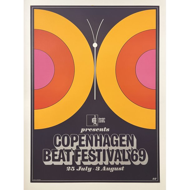 Original Plakat - Copenhagen Beat Festival