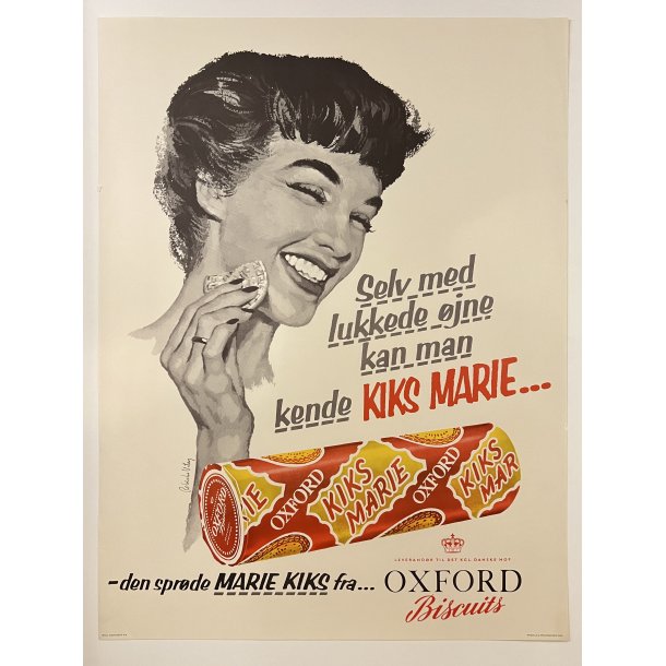 Original Plakat - Oxford Kiks Marie