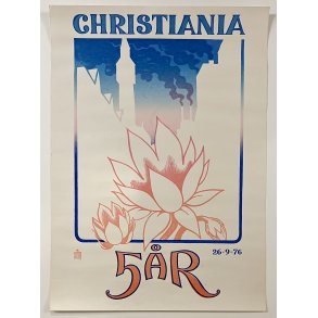 Original Plakat - Christiania 5 r