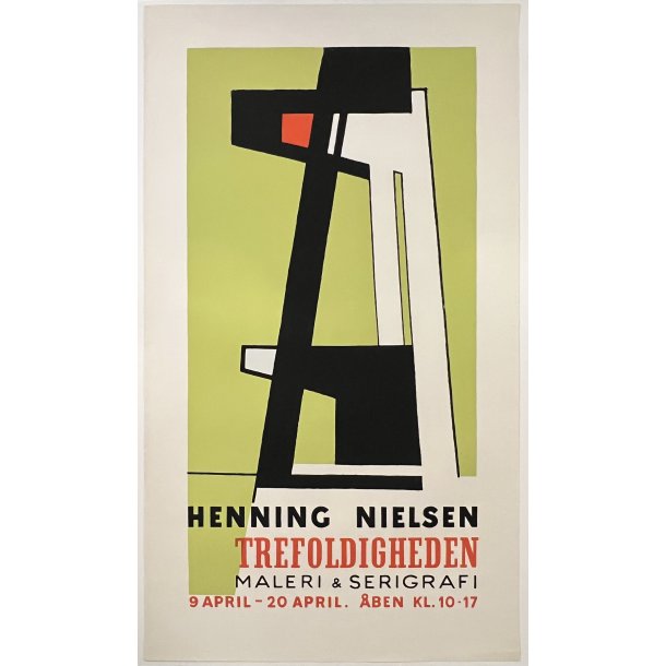 Original Plakat - Henning Nielsen, Trefoldigheden