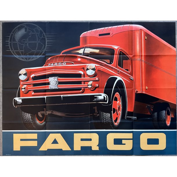 Original Plakat - Fargo Trucks