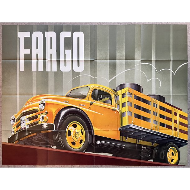 Original Plakat - Fargo Trucks