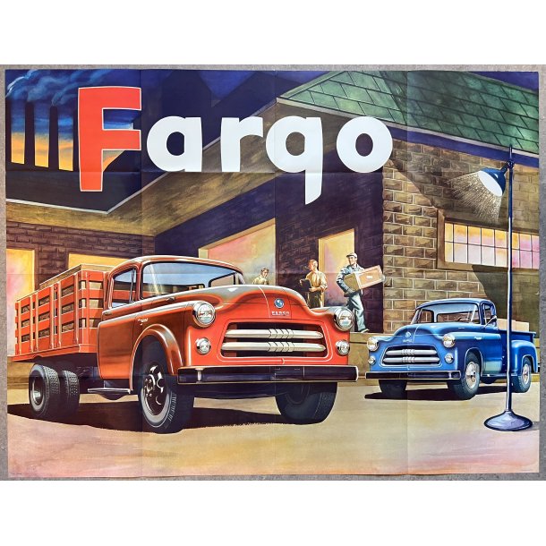 Original Plakat - Fargo Trucks