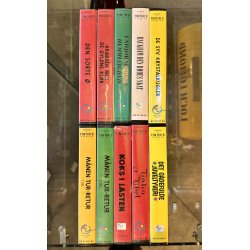 10 stk Tintin VHS Film