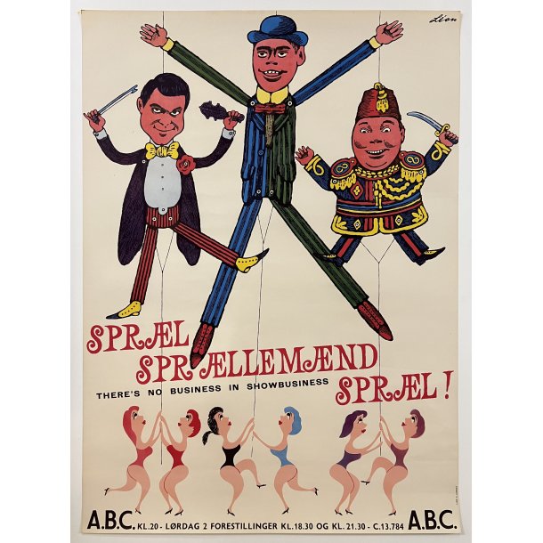 Original A.B.C. Plakat - Sprl Sprllemnd Sprl!