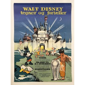 Walt Disney Tegner Og Fortller