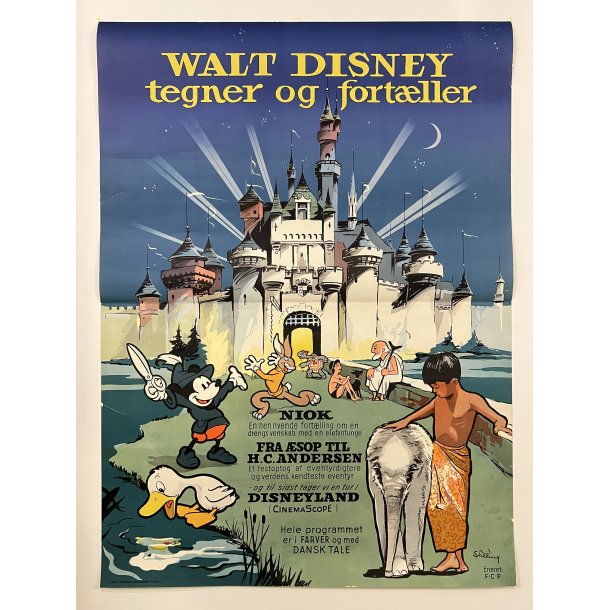 Walt Disney Tegner Og Fortller