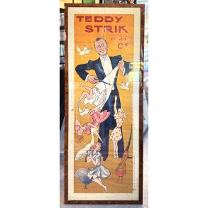 Original Vintage Plakat - Illusionisten Teddy Strik
