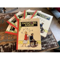 Tintin Album  - Castafiores Juveler - Fljetonversionen Fra 1961-1962