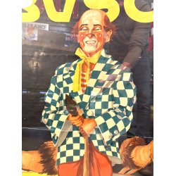 Original Vintage Plakat - Cirkus Busch, Menschen - Tiere - Attraktionen! 1963