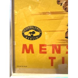 Original Vintage Plakat - Cirkus Busch, Menschen - Tiere - Attraktionen! 1963