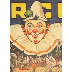 Original Vintage Plakat - Circus, Ca 1940