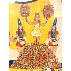 Original Vintage Plakat - Teddy Strik Et Sa Cie, Ca 1940'erne