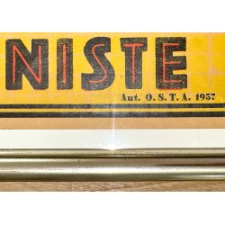 Original Vintage Plakat - Illusionist Maestrul Retas 1957