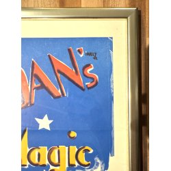 Original Vintage Plakat - Earl Sheridan's Magic Revue, Vennelyst Teatret 1942