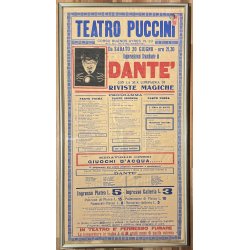 Original Vintage Plakat - Dante The Magician 1931