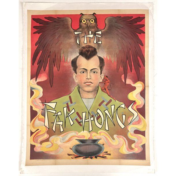 Original Plakat - The Fak Hongs - Tryllekunstner