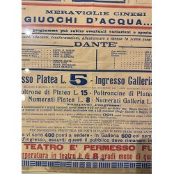 Original Vintage Plakat - Dante The Magician 1931