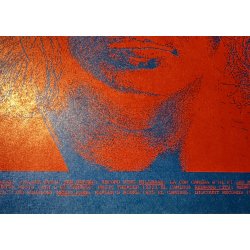 Original Psykedelisk Musik Plakat - Moby Grape M.Fl