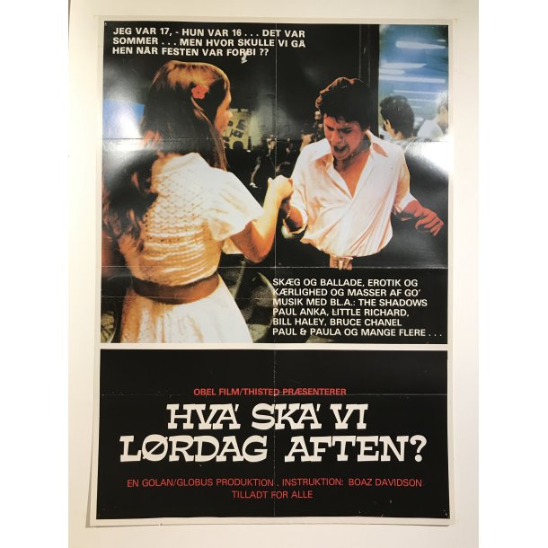 Hva' ska' vi lrdag aften?