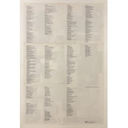 Original Plakat - Beatles Albumplakat Fra White Album