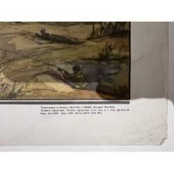 Original Russisk Propaganda Plakat 