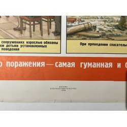Original Russisk Propaganda Plakat 
