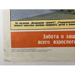 Original Russisk Propaganda Plakat 
