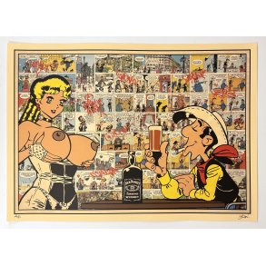 Original Plakat - Members Only (Lucky Luke) Kobalt 2024