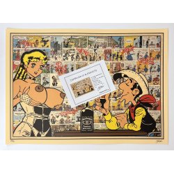 Original Plakat - Members Only (Lucky Luke) Kobalt 2024