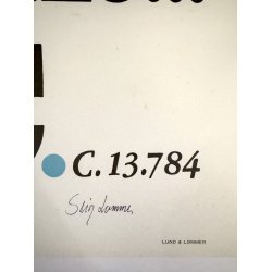 Original Vintage Plakat - Sidste Skylle, A.B.C. Teatret 1961