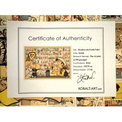 Original Plakat - Members Only (Lucky Luke) Kobalt 2024