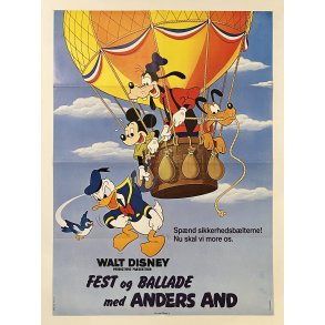 Fest Og Ballade Med Anders And