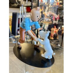Tintin Figur - Tintin Og Terry Er Glade (2005)