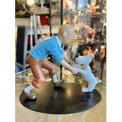 Tintin Figur - Tintin Og Terry Er Glade (2005)