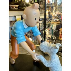 Tintin Figur - Tintin Og Terry Er Glade (2005)