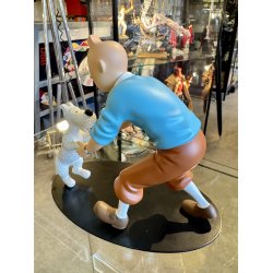 Tintin Figur - Tintin Og Terry Er Glade (2005)