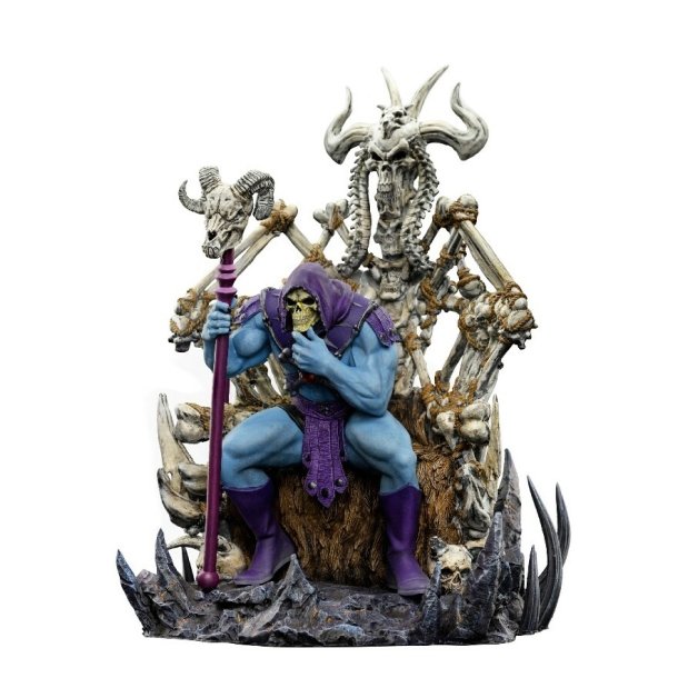 Masters of the Universe: Skeletor on Throne Deluxe 1:10 Scale Statue